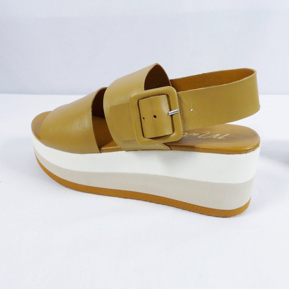 Matisse JAMs Double Strap Platform Sandal TAN New in Box - Picture 11 of 14